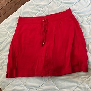 Croft & Barrow Red Skort